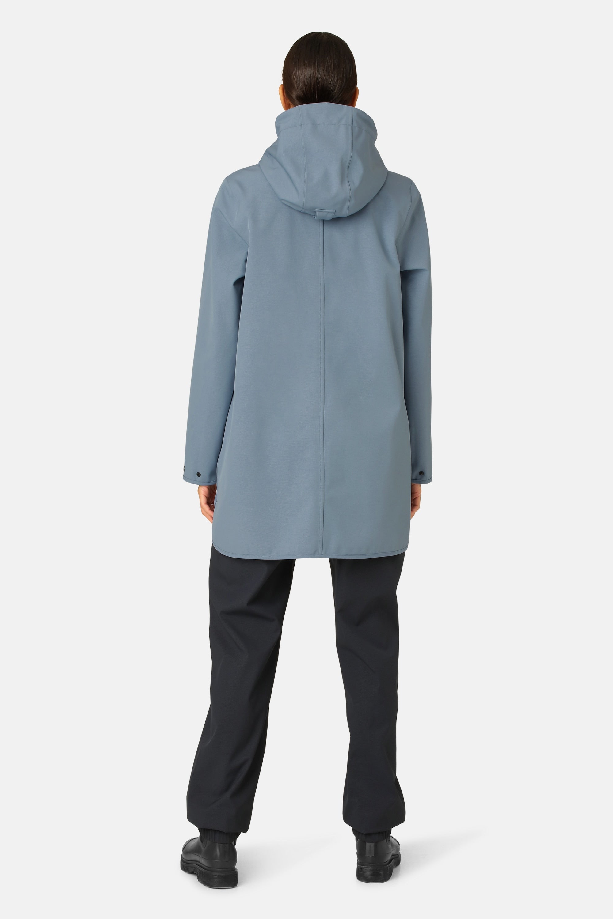Softshell Raincoat A-line - Winter Ocean
